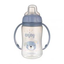 Zdjęcie produktu - CANPOL BABIES Kubek treningowy 6m+ Niebieski piesek 320ml 56/512