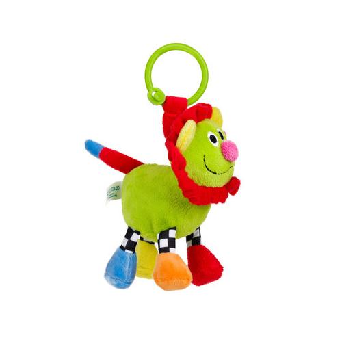 Zdjęcie produktu - CANPOL BABIES Pluszowa grzechotka zwariowane zwierzątka zielony lew 2/284