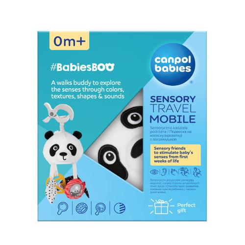 Zdjęcie produktu - CANPOL BABIES Sensoryczna karuzela podr&oacute;żna BabiesBoo