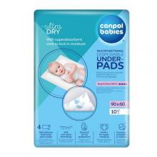 Zdjęcie produktu - CANPOLBABIES Podkłady jednorazowe 90/60 - 10szt