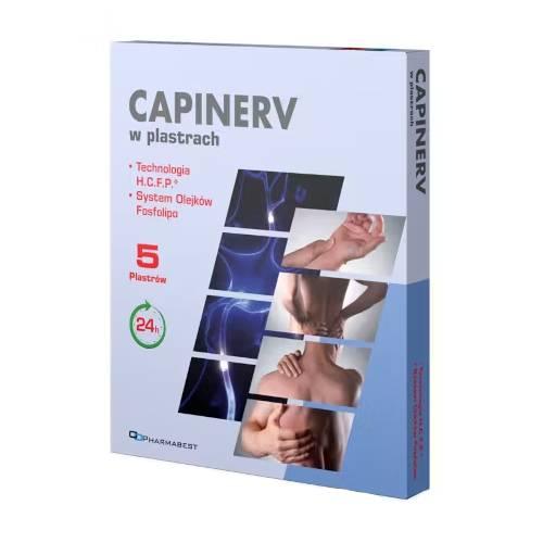 Zdjęcie produktu - CAPINERV W plastrach, 5 sztuk