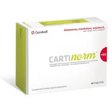 Zdjęcie produktu - Cartinorm, 60 tabl. - zawiera glukozaminę, chondroitynę i witaminę D3