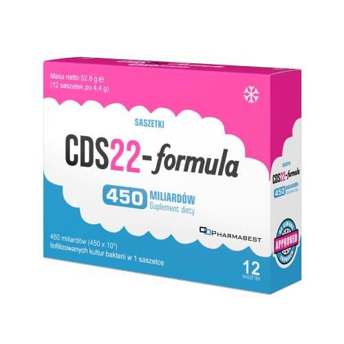 Zdjęcie produktu - CDS22-formula 450 mld proszek do sporządzenia zawiesiny, 12 sasz. (dawniej Vivomixx)