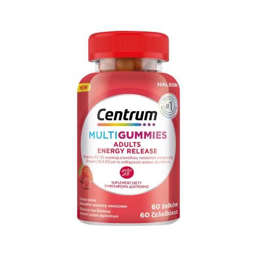 Zdjęcie produktu - Centrum MultiGummies Adults Energy Release żelki dla dorosłych, 60 szt.