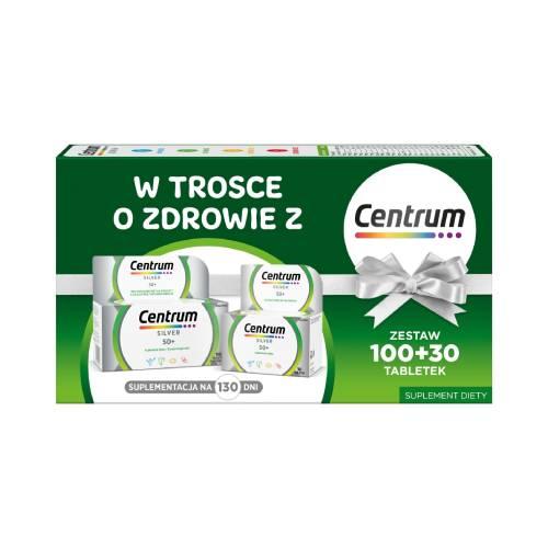 Zdjęcie produktu - Centrum Silver 50+ Zestaw, 130 tabl.