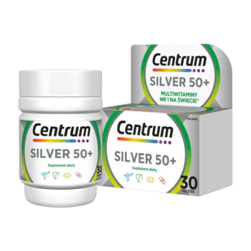 Zdjęcie produktu - Centrum SILVER 50+, 30tabl.