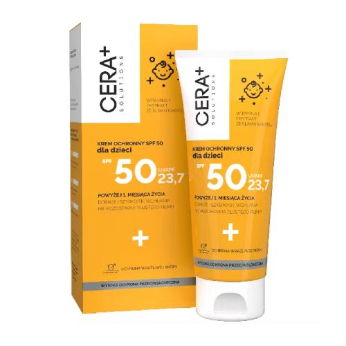 Zdjęcie produktu - Cera+ Solutions Krem ochronny dla dzieci SPF50, 50 ml