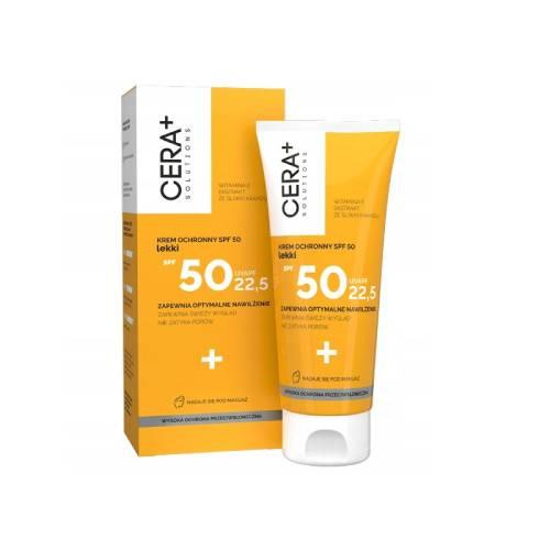 Zdjęcie produktu - CERA+ SOLUTIONS Krem SPF50 lekki, 50ml
