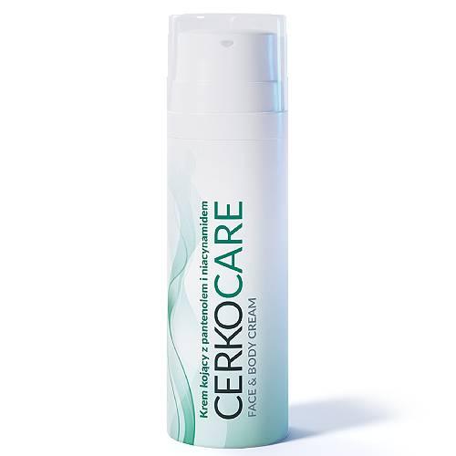 Zdjęcie produktu - CERKOCARE Krem kojący do ciała i twarzy, 50 ml