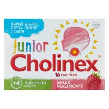 Zdjęcie produktu - Cholinex Junior - 16 pastylek do ssania
