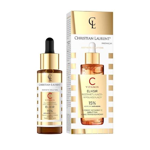 Zdjęcie produktu - Christian Laurent Aestetic Solutions Vitamin C eliksir rozświetlająco-wygładzający, 30ml