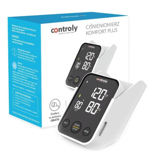 Zdjęcie produktu - Ciśnieniomierz automatyczny Controly Komfort Plus C02