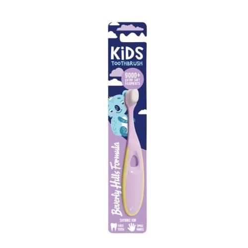 Zdjęcie produktu - Beverly Hills Formula Kids 9008 Extra Soft Szczoteczka do zęb&oacute;w dla dzieci fioletowa
