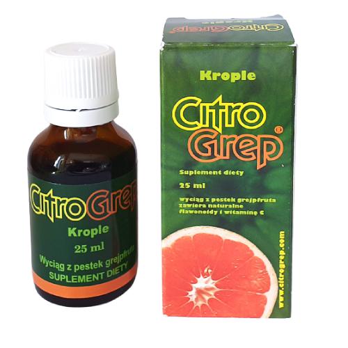 Zdjęcie produktu - CitroGrep Krople, 25ml