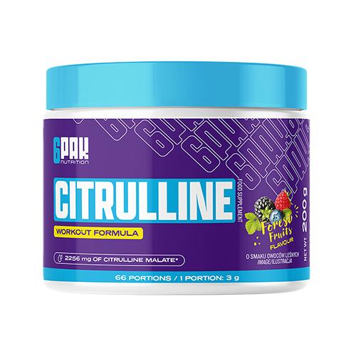 Zdjęcie produktu - 6Pak Nutrition Citrulline Cytrulina Owoce leśne, 200 g