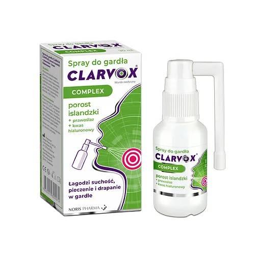 Zdjęcie produktu - CLARVOX Complex Spray do gardła, 30ml