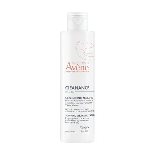 AVENE CLEANANCE HYDRA oczyszczający krem łagodzący dla delikatnej sk&oacute;ry, 200ml