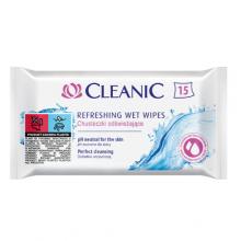 Zdjęcie produktu - CLEANIC Chusteczki odświeżające, 15 szt.
