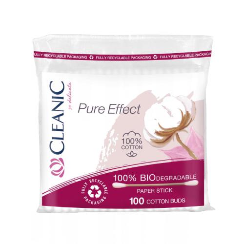 Zdjęcie produktu - CLEANIC Pure Effect Patyczki higieniczne, 100szt.