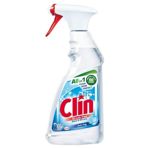 Zdjęcie produktu - CLIN Anti-Fog Płyn do mycia powierzchni szklanych, 500ml