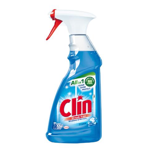 Zdjęcie produktu - CLIN Crystal Płyn do mycia powierzchni szklanych, 500ml