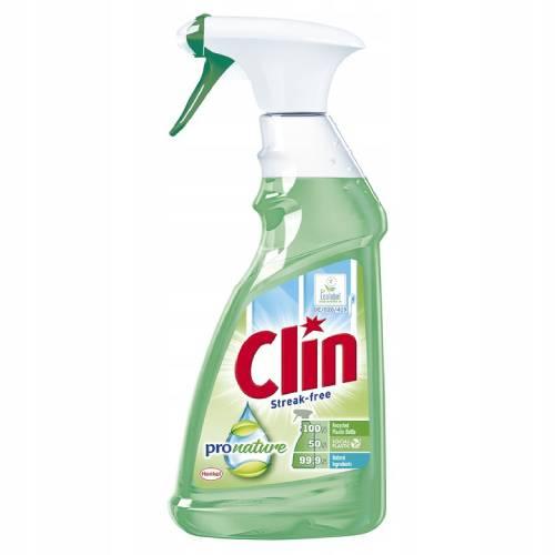 Zdjęcie produktu - CLIN ProNature Płyn do mycia powierzchni szklanych, 500ml