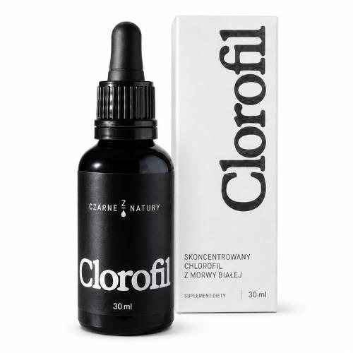 Zdjęcie produktu - Clorofil Skoncentrowany chlorofil z morwy białej, 30 ml