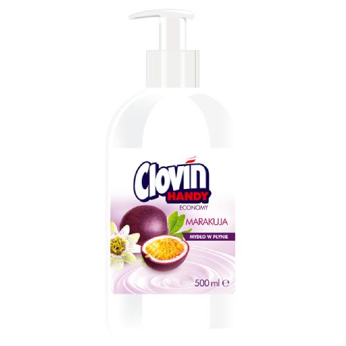 Zdjęcie produktu - Clovin Handy Mydło w płynie Marakuja, 500ml