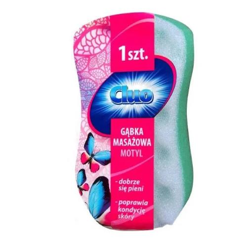 Zdjęcie produktu - CLUO gąbka kąpielowa do masażu Motyl