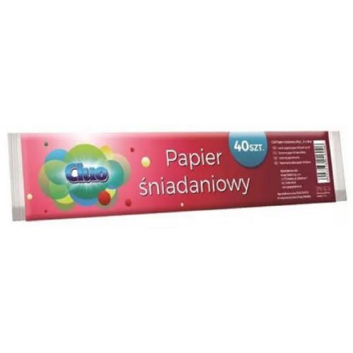 Zdjęcie produktu - Cluo Papier śniadaniowy, 40arkuszy