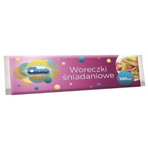 Zdjęcie produktu - Cluo Woreczki śniadaniowe, 100szt.