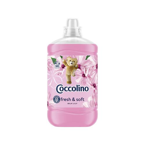 Zdjęcie produktu - COCCOLINO Fresh & Soft Płyn do płukania tkanin koncentrat Silk Lily  1,7 l