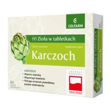 Zdjęcie produktu - COLFARM KARCZOCH - 60 tabletek 