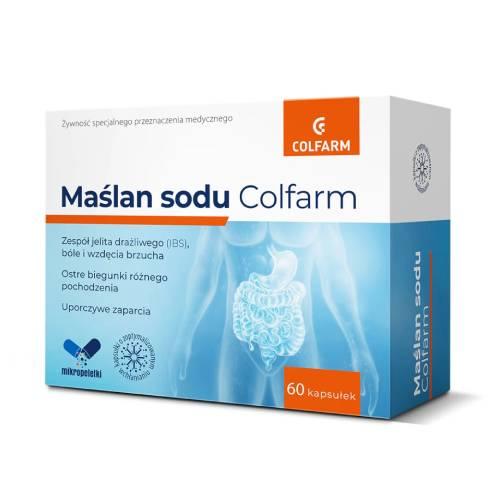 Zdjęcie produktu - COLFARM Maślan Sodu 300mg, 60kaps.