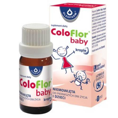 Zdjęcie produktu - Coloflor baby krople doustne, 5 ml