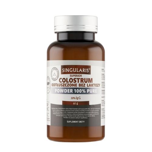 Zdjęcie produktu - SINGULARIS Superior Colostrum odtłuszczone bez laktozy 30 % Ig G, 60g