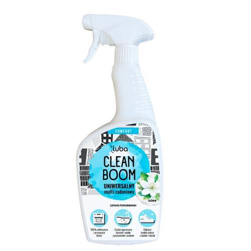 Zdjęcie produktu - LUBA COMFORT Clean Boom Uniwersalny płyn do czyszczenia - Jaśmin, 600 ml