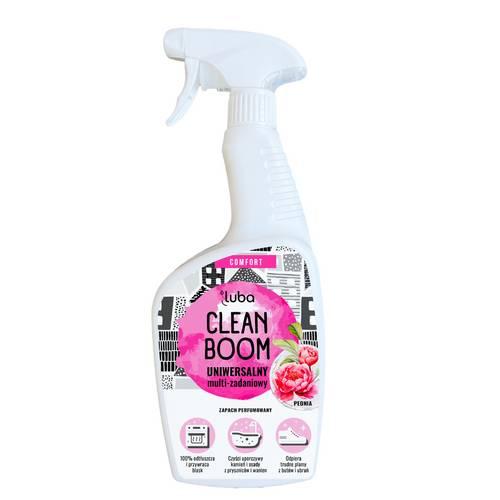 Zdjęcie produktu - LUBA COMFORT Clean Boom Uniwersalny płyn do czyszczenia - Peonia, 600 ml