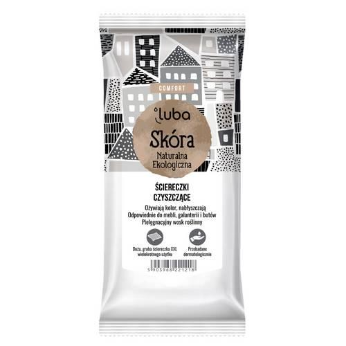 Zdjęcie produktu - LUBA COMFORT Czyszczące ściereczki do Sk&oacute;ry, 32 szt.