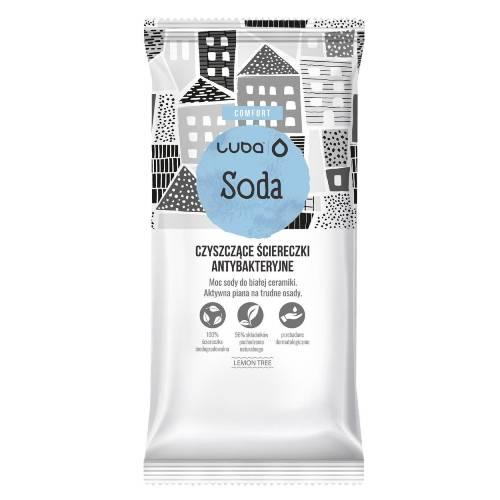 Zdjęcie produktu - LUBA COMFORT Soda - ściereczki do armatury i ceramiki łazienkowej, 24 szt.