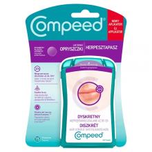 Zdjęcie produktu - Compeed Dyskretny plaster na opryszczkę, 15 szt.