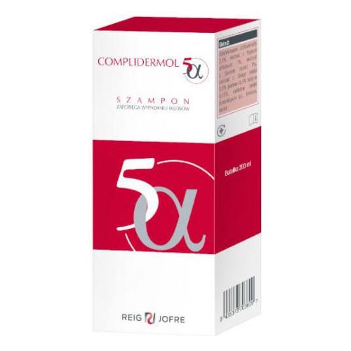 Zdjęcie produktu - COMPLIDERMOL Szampon zapobiegający wypadaniu włos&oacute;w, 200ml