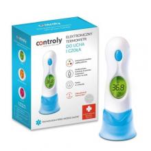 Zdjęcie produktu - CONTROLY Elektroniczny termometr do ucha i czoła, 1szt.