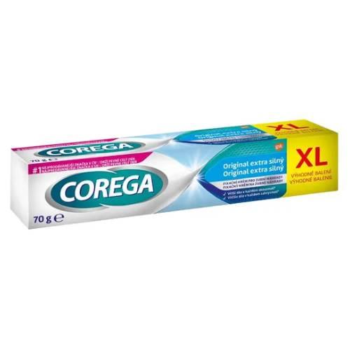 Zdjęcie produktu - Corega Original Extra silny klej do protez zębowych XL, 70 g