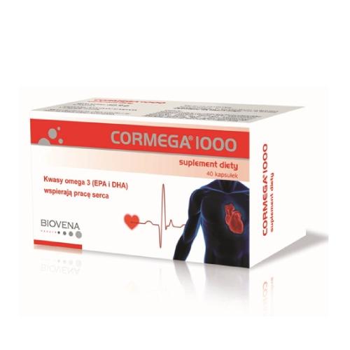Zdjęcie produktu - Cormega 1000, 40 kapsułek
