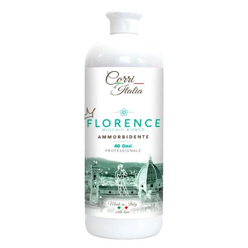 Zdjęcie produktu - Corri d'Italia Koncentrat do płukania Florence Białe Piżmo 40 prań, 1000ml