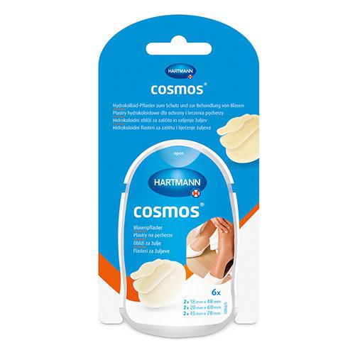 Zdjęcie produktu - Cosmos Plastry na pęcherze 3 rozmiary, 6szt.