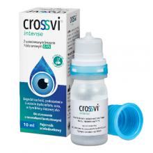 Zdjęcie produktu - CROSSVI INTENSE 0,4% Nawilżające krople do oczu z hialuronianem sodu, 10 ml