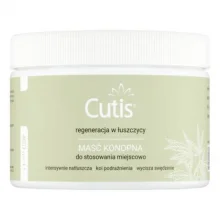 Zdjęcie produktu - CUTIS Ł ŁUSZCZYCA Maść konopna 20%+CBD, 400ml