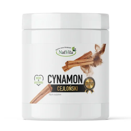 Zdjęcie produktu - NatVita Cynamon Ceyloński Premium mielony, 200 g